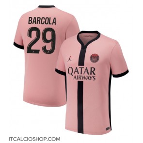Paris Saint-Germain Bradley Barcola #29 Terza Maglia 2024-25 Manica Corta